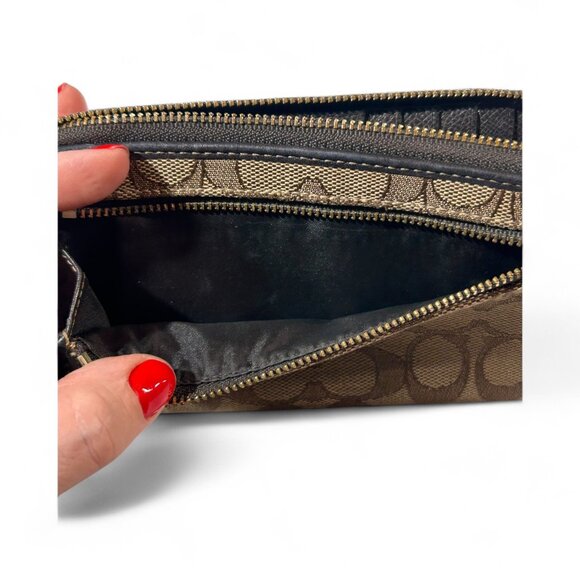 Coach Crossbody Bag & Wristlet Wallet Set – Fair, Well Loved, $25 Deal - Picture 11 of 11